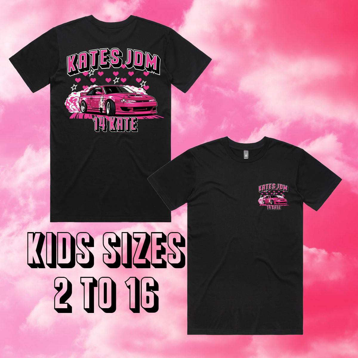 KATESJDM KIDS T-SHIRT PREORDER ONLY