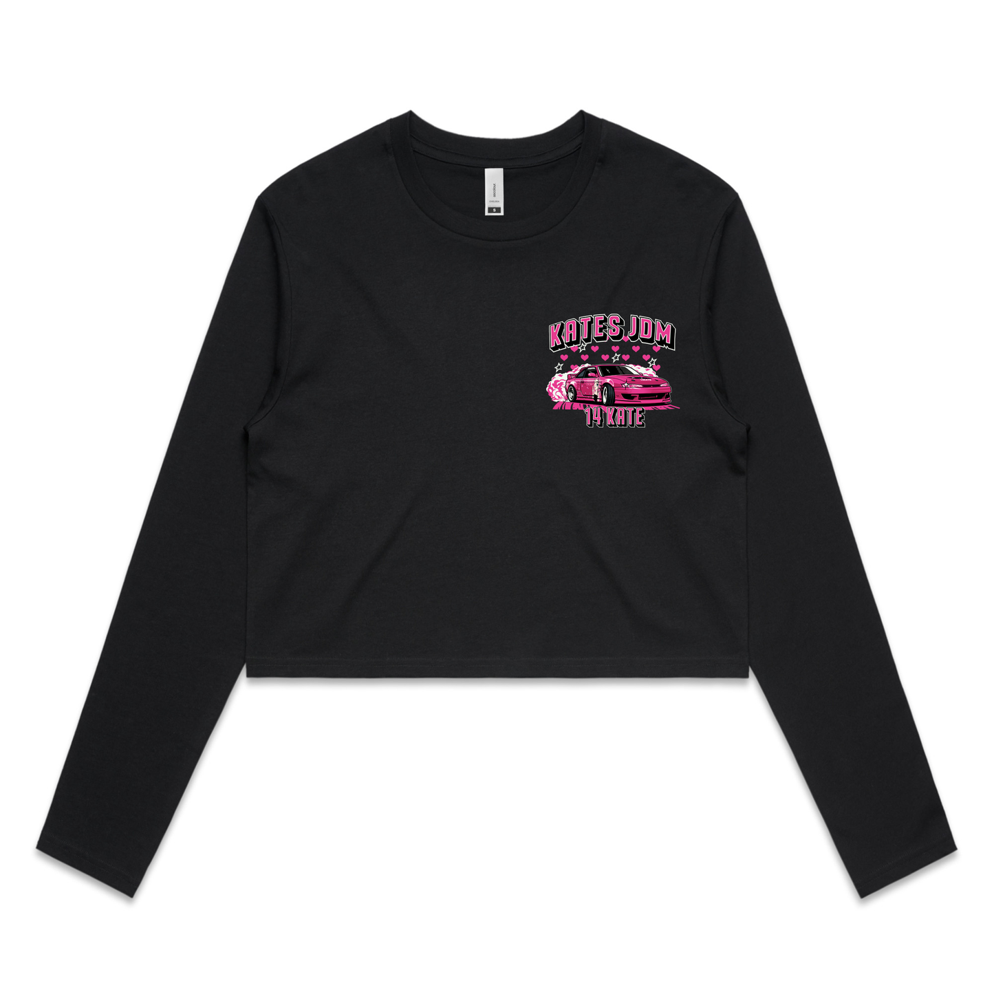 KATESJDM Long Sleeve Crop - PREORDER ONLY
